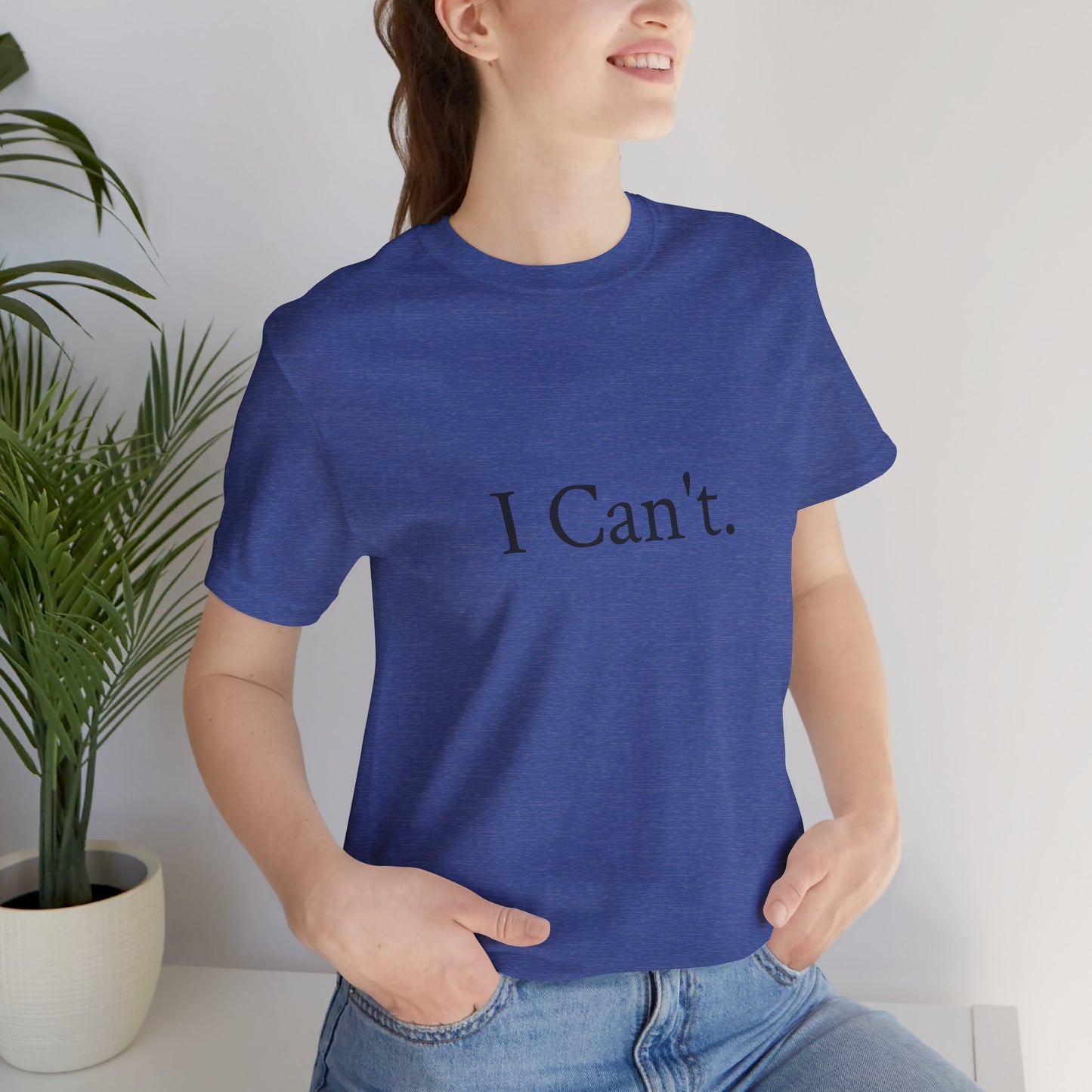 I Can't, I'm Busy Soaking My Sweater, XS-5XL, Unisex Jersey Short Sleeve Tee