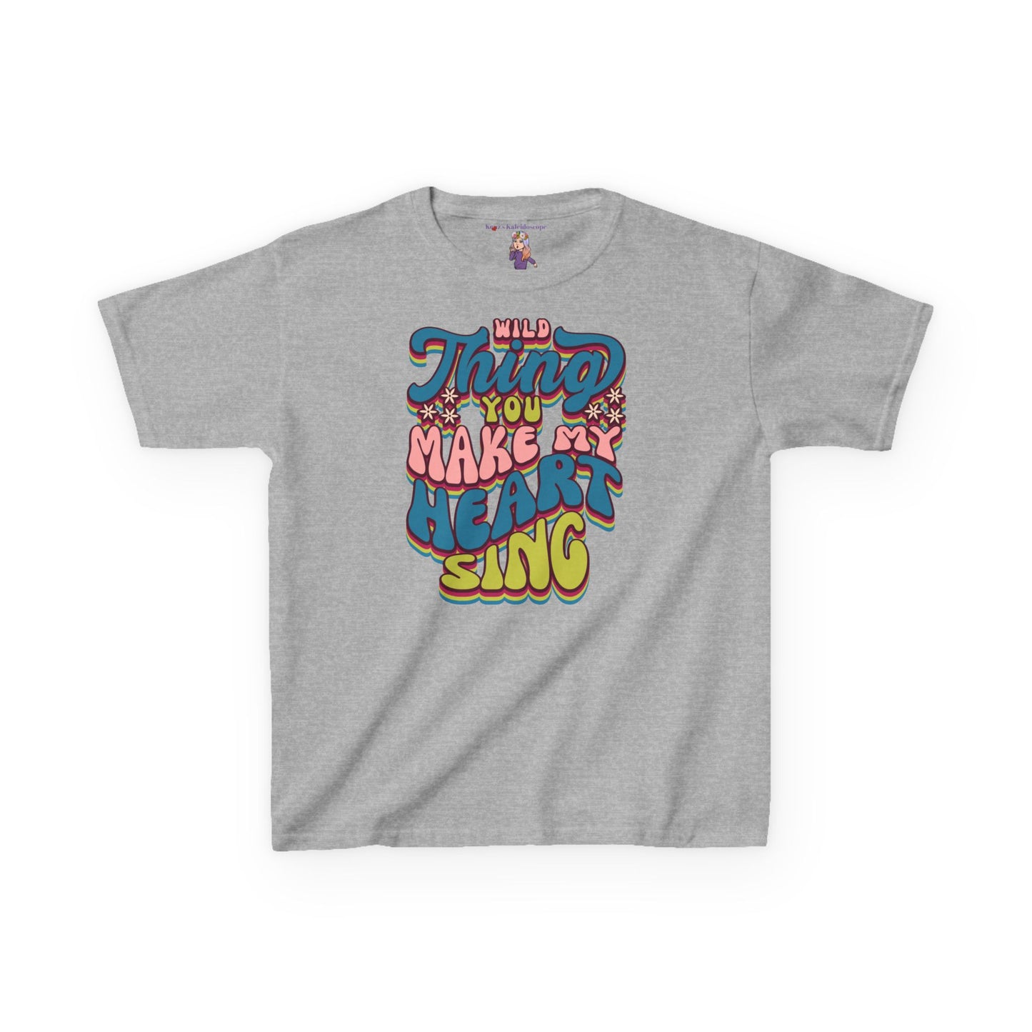 Wild Thing Valentine's Day Kids Heavy Cotton™ Tee