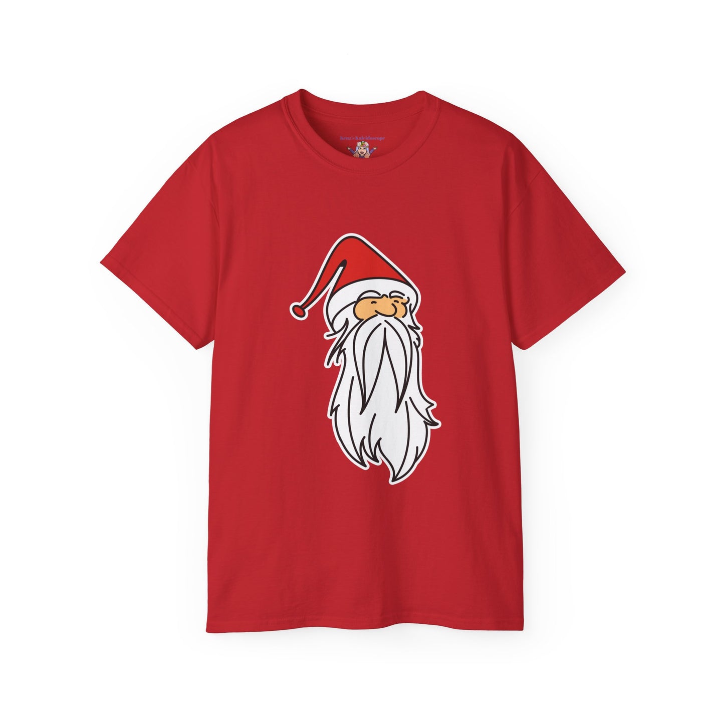 Bearded Santa Holiday Unisex Ultra Cotton Tee