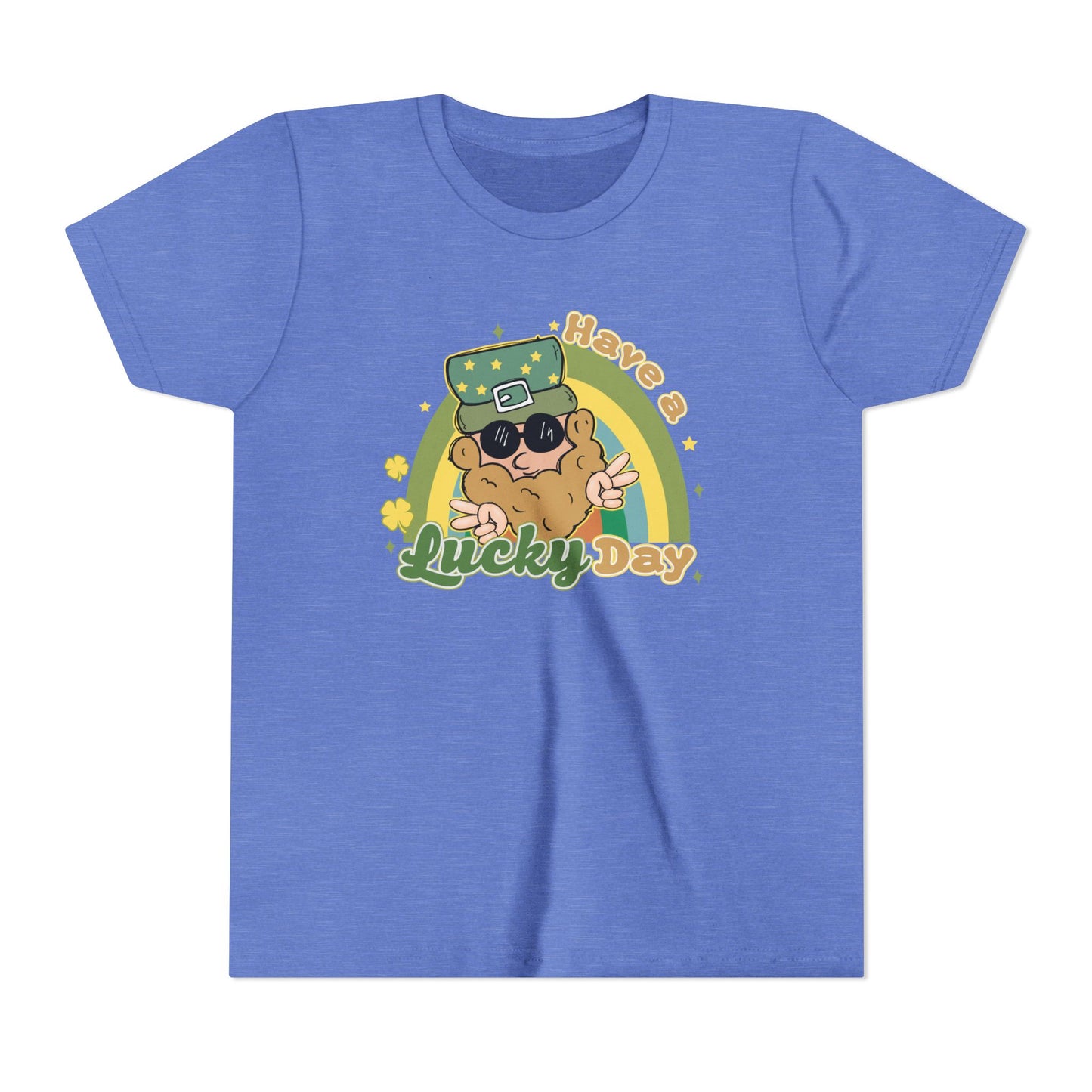 Lucky St Patricks Day Youth Short Sleeve Tee