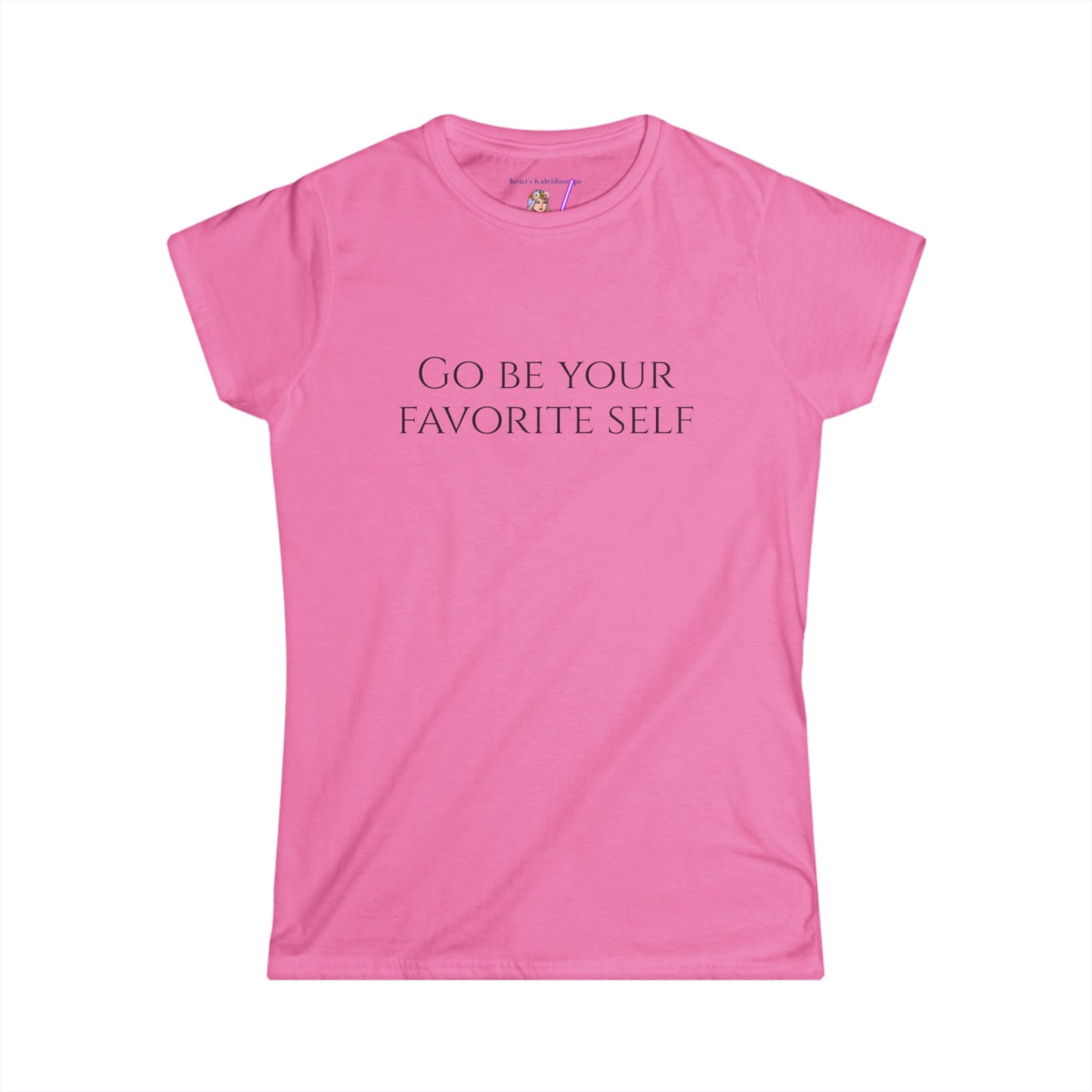 Go Be Your Favorite Self, XS-2XL, Women's Softstyle Tee
