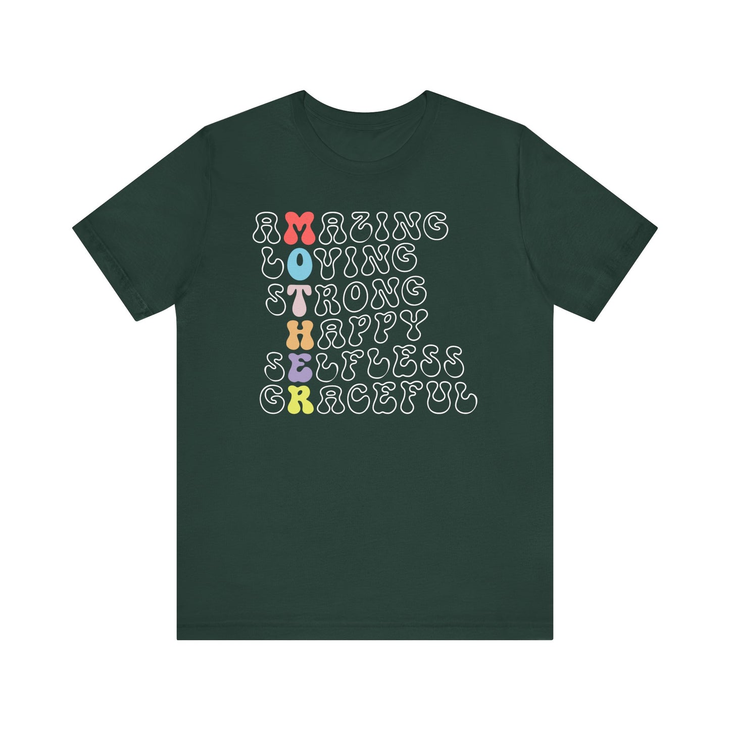 Mother's Day, Amazing Mother, XS-3XL, Unisex Jersey Short Sleeve Tee