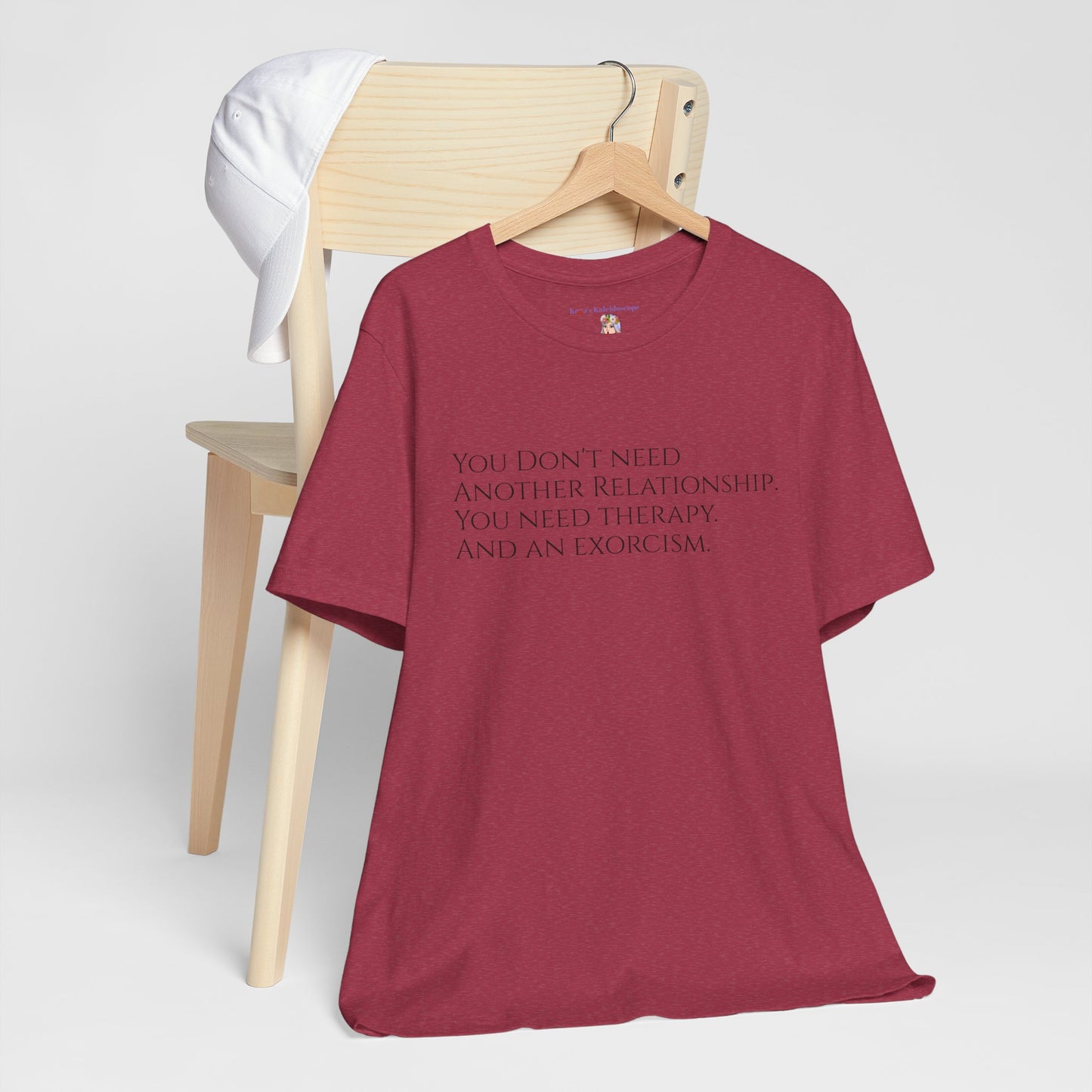 Relationships, Therapy, Exorcism, XS-3XL, Unisex Jersey Short Sleeve Tee