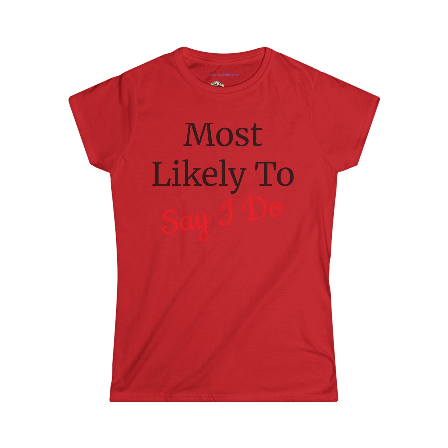 Bachelorette Party, Most Likely To, S-2XL, Women's Softstyle Tee