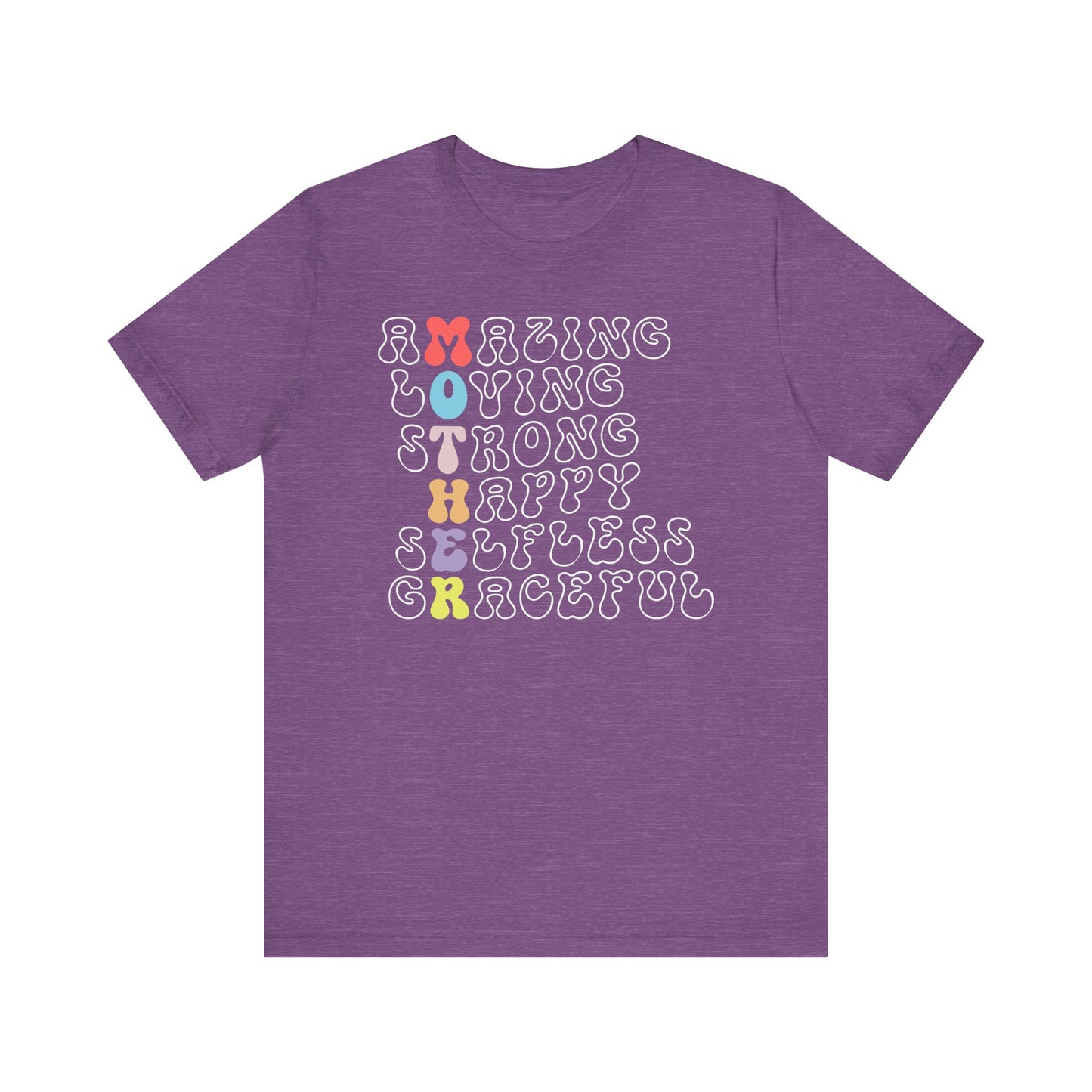 Mother's Day, Amazing Mother, XS-3XL, Unisex Jersey Short Sleeve Tee