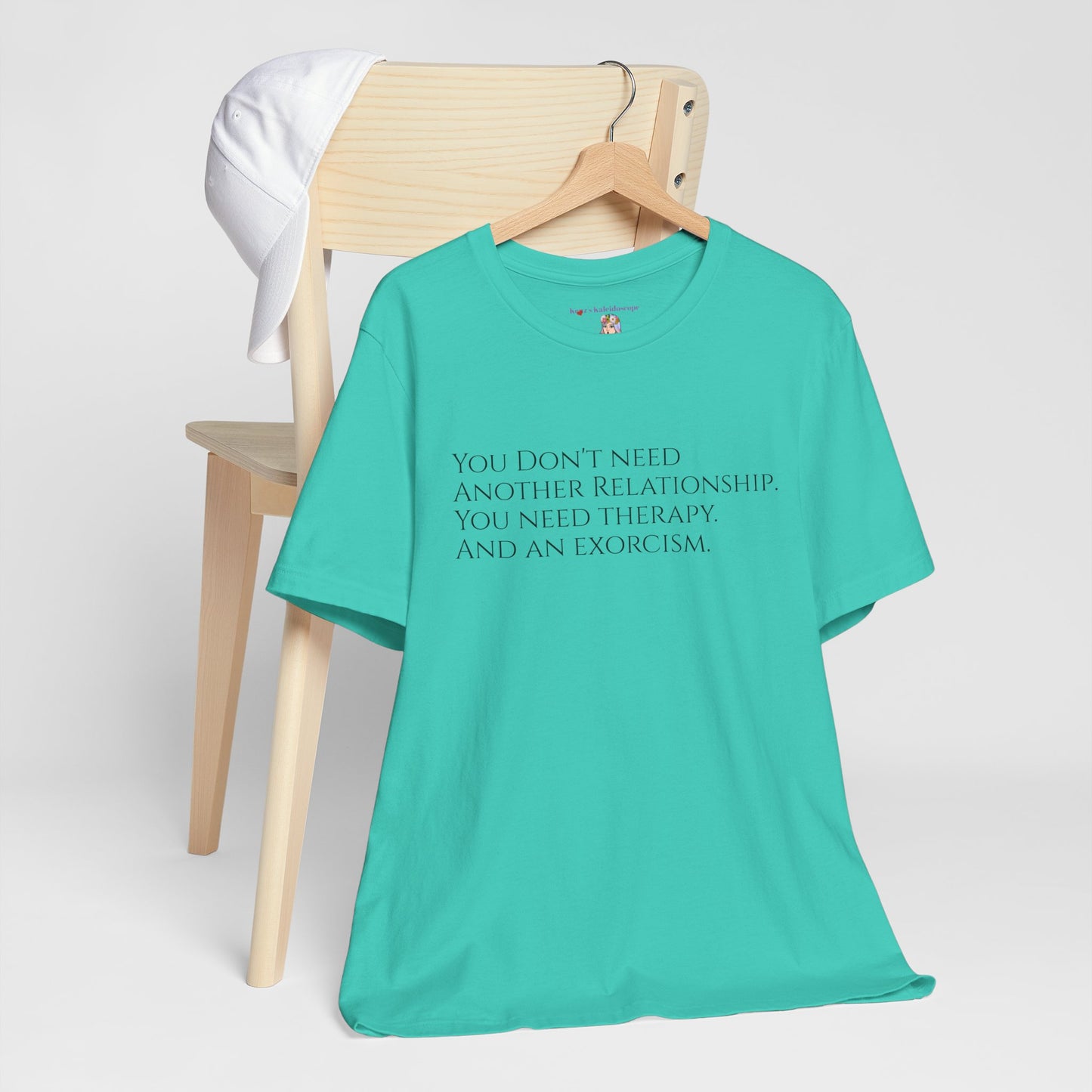 Relationships, Therapy, Exorcism, XS-3XL, Unisex Jersey Short Sleeve Tee