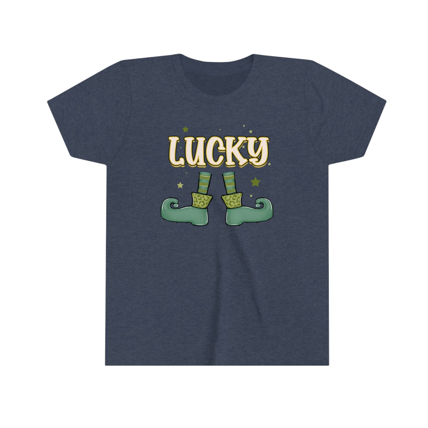 Lucky St Patricks Day Youth Short Sleeve Tee