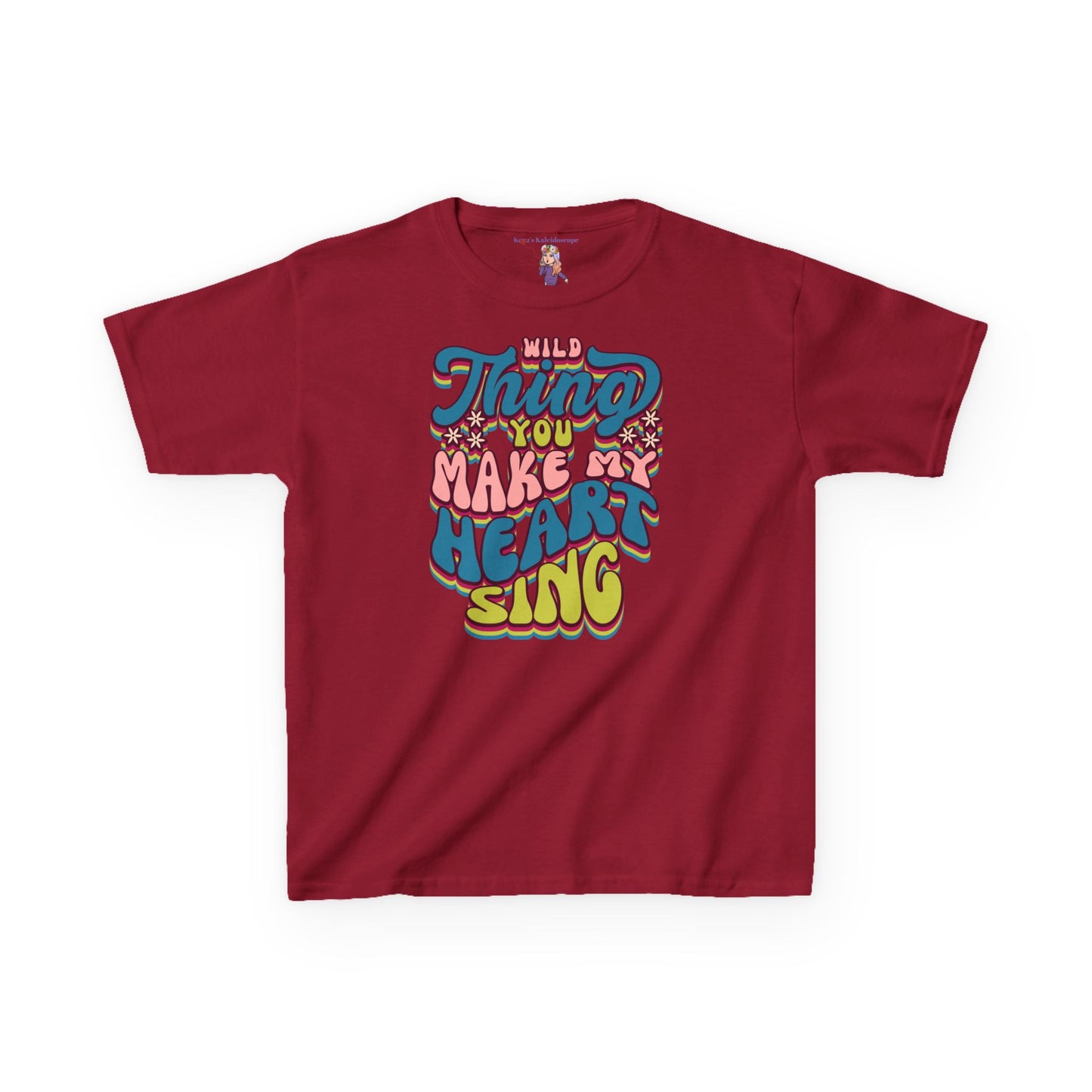 Wild Thing Valentine's Day Kids Heavy Cotton™ Tee