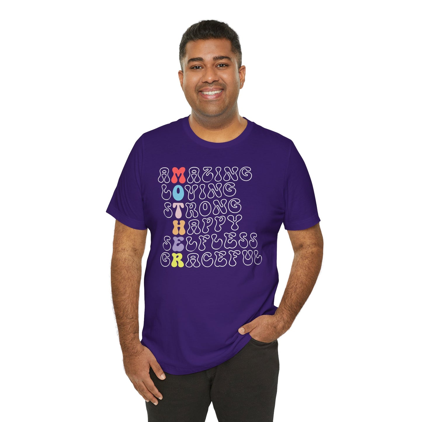 Mother's Day, Amazing Mother, XS-3XL, Unisex Jersey Short Sleeve Tee