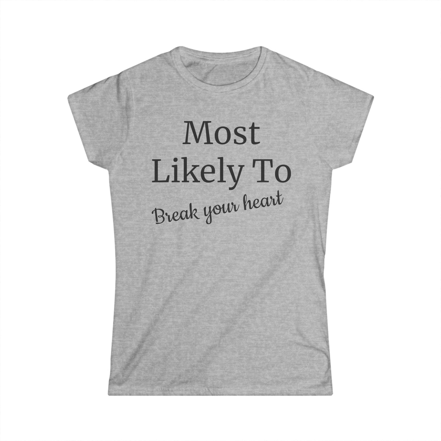 Bachelorette Party, Most Likely To, S-2XL, Women's Softstyle Tee