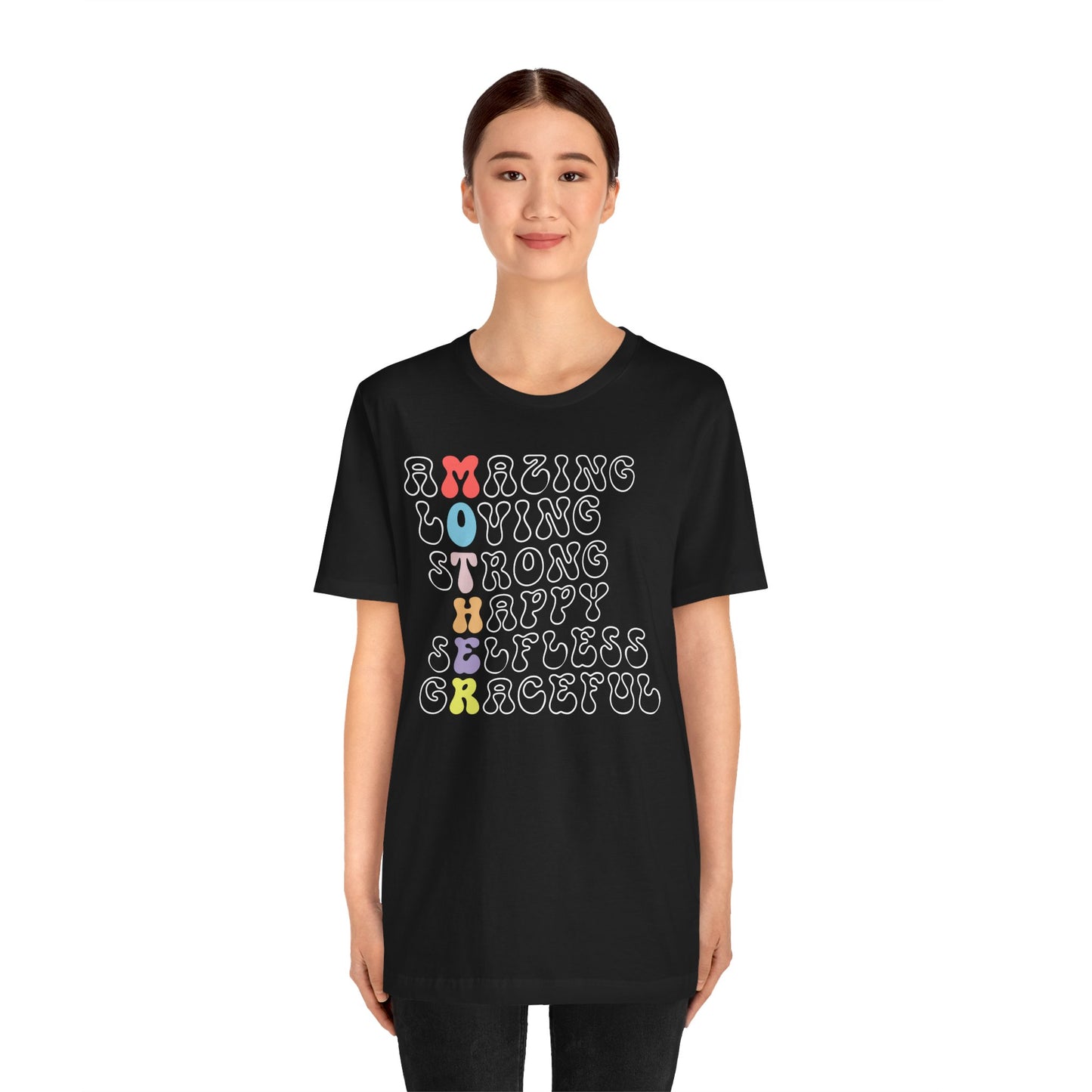 Mother's Day, Amazing Mother, XS-3XL, Unisex Jersey Short Sleeve Tee