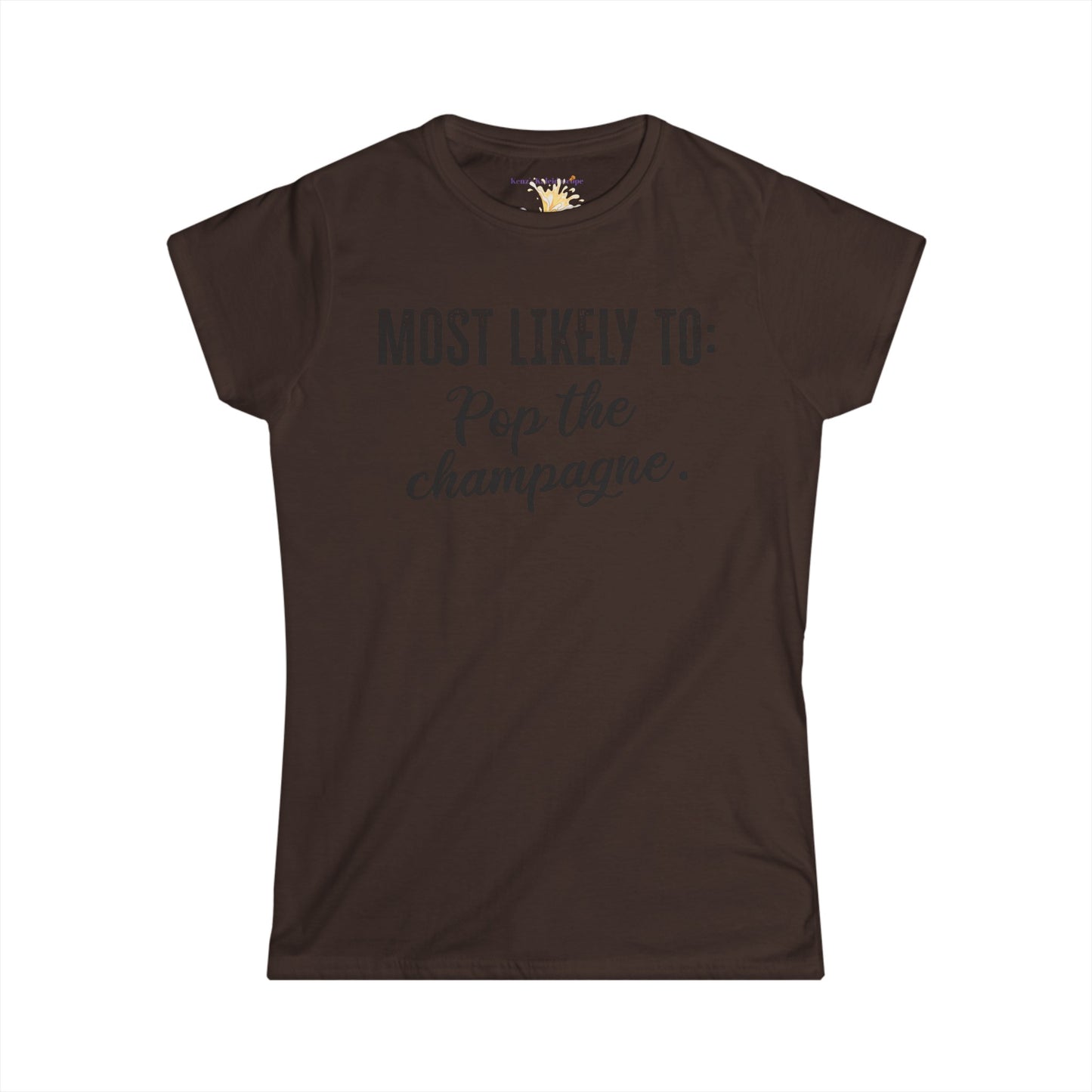 Bachelorette Party, Most Likely To, S-2XL, Women's Softstyle Tee