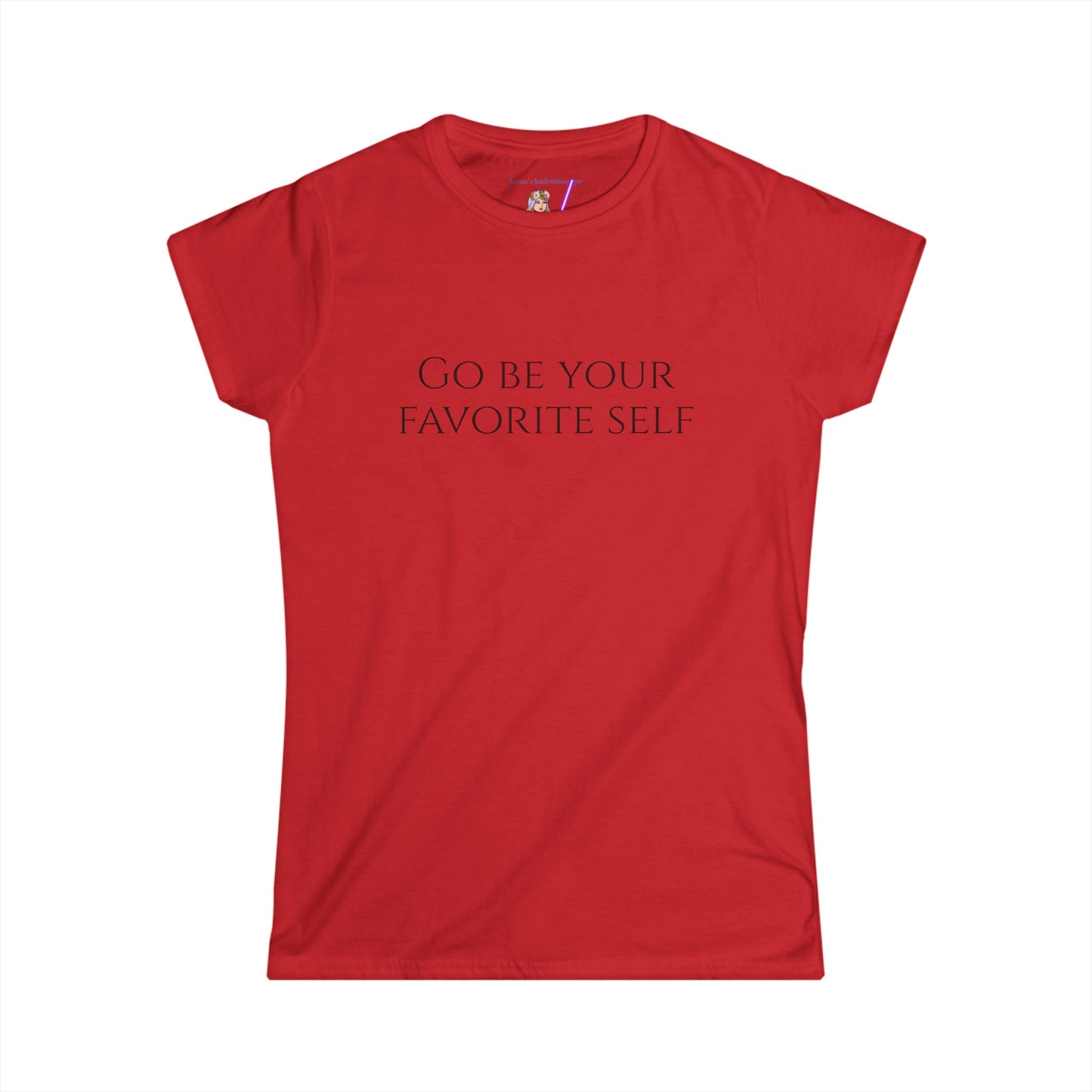 Go Be Your Favorite Self, XS-2XL, Women's Softstyle Tee