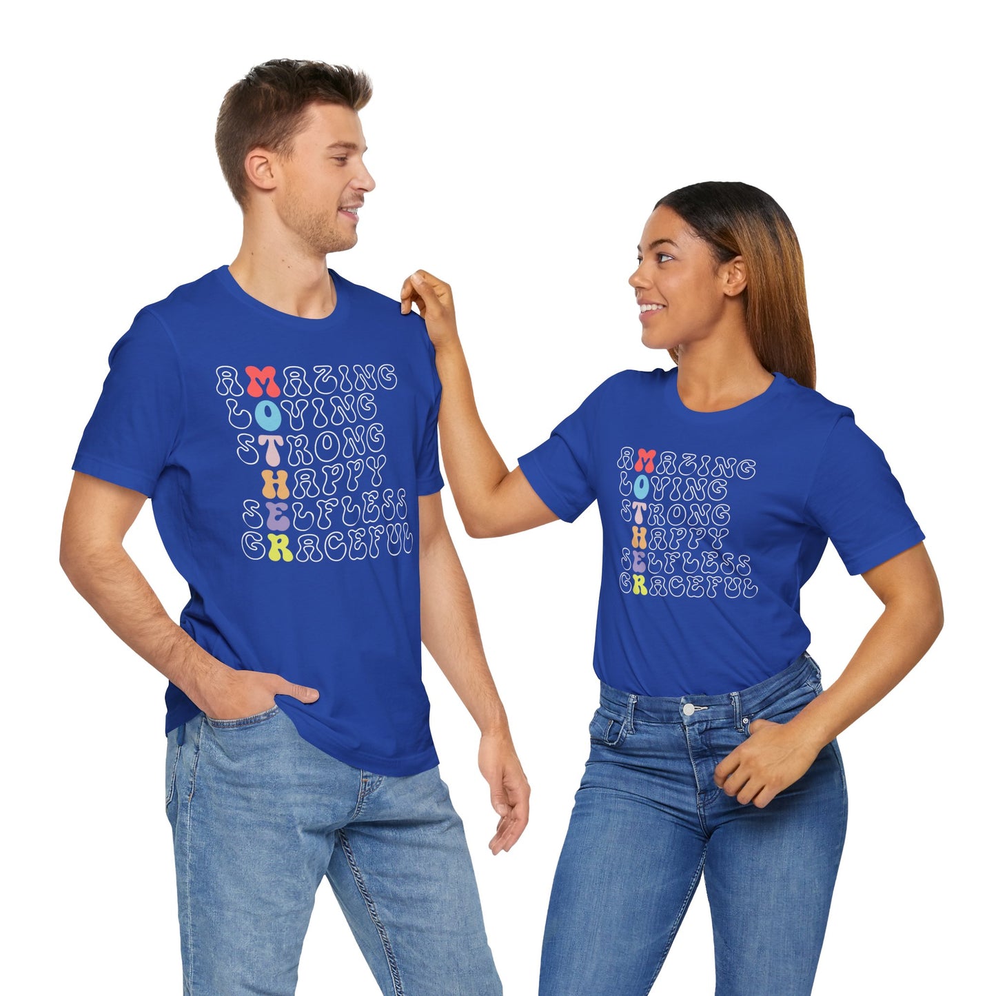 Mother's Day, Amazing Mother, XS-3XL, Unisex Jersey Short Sleeve Tee