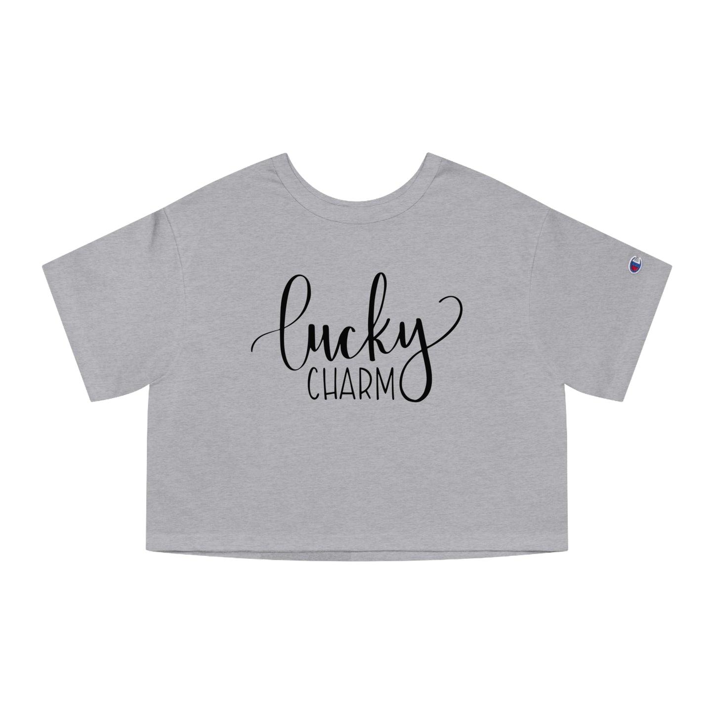Champion Lucky Charm St Patricks Day Women's Heritage Cropped T-Shirt