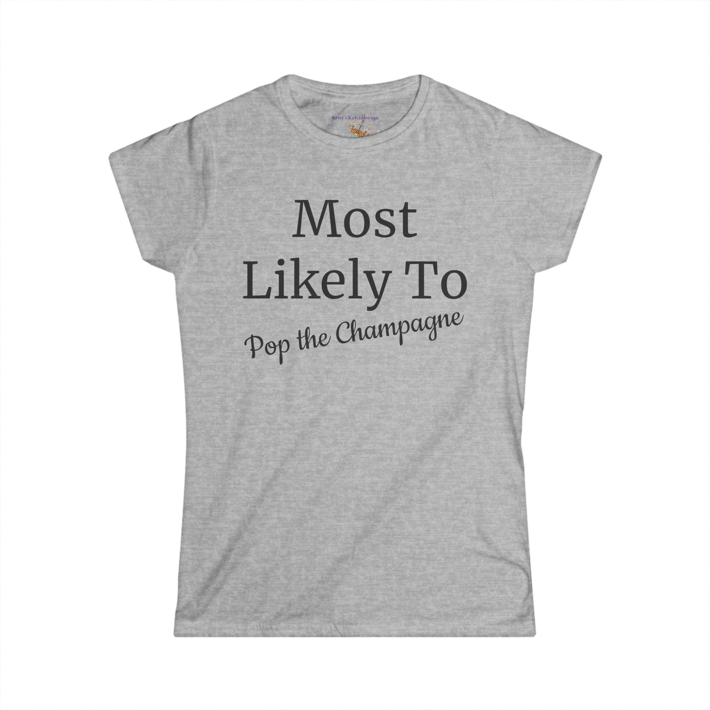 Bachelorette Party, Most Likely To, S-2XL, Women's Softstyle Tee