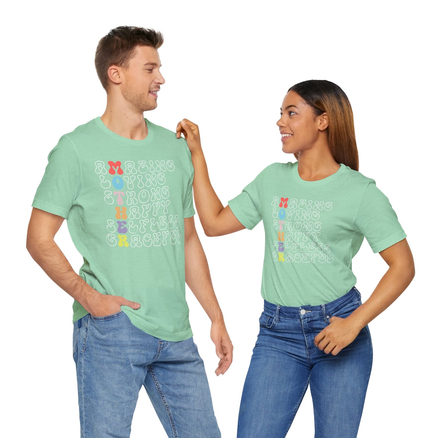 Mother's Day, Amazing Mother, XS-3XL, Unisex Jersey Short Sleeve Tee