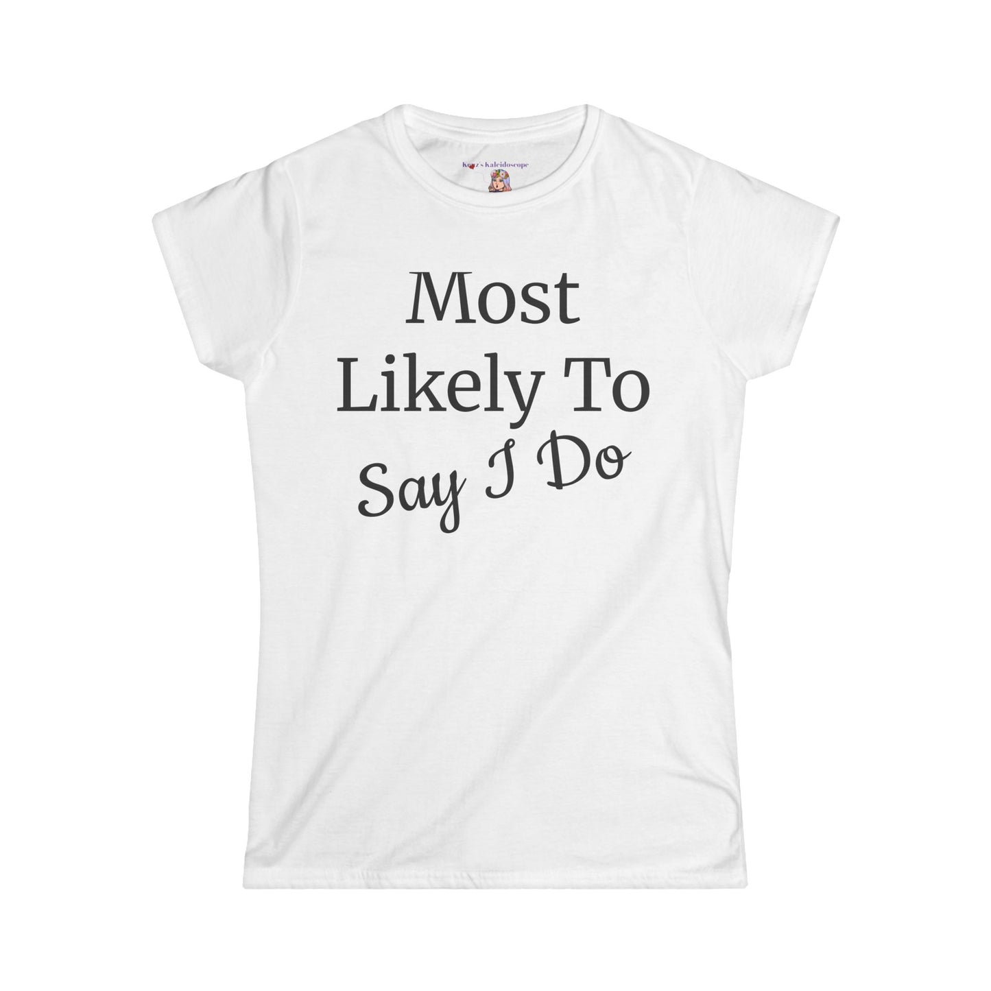Bachelorette Party, Most Likely To, S-2XL, Women's Softstyle Tee
