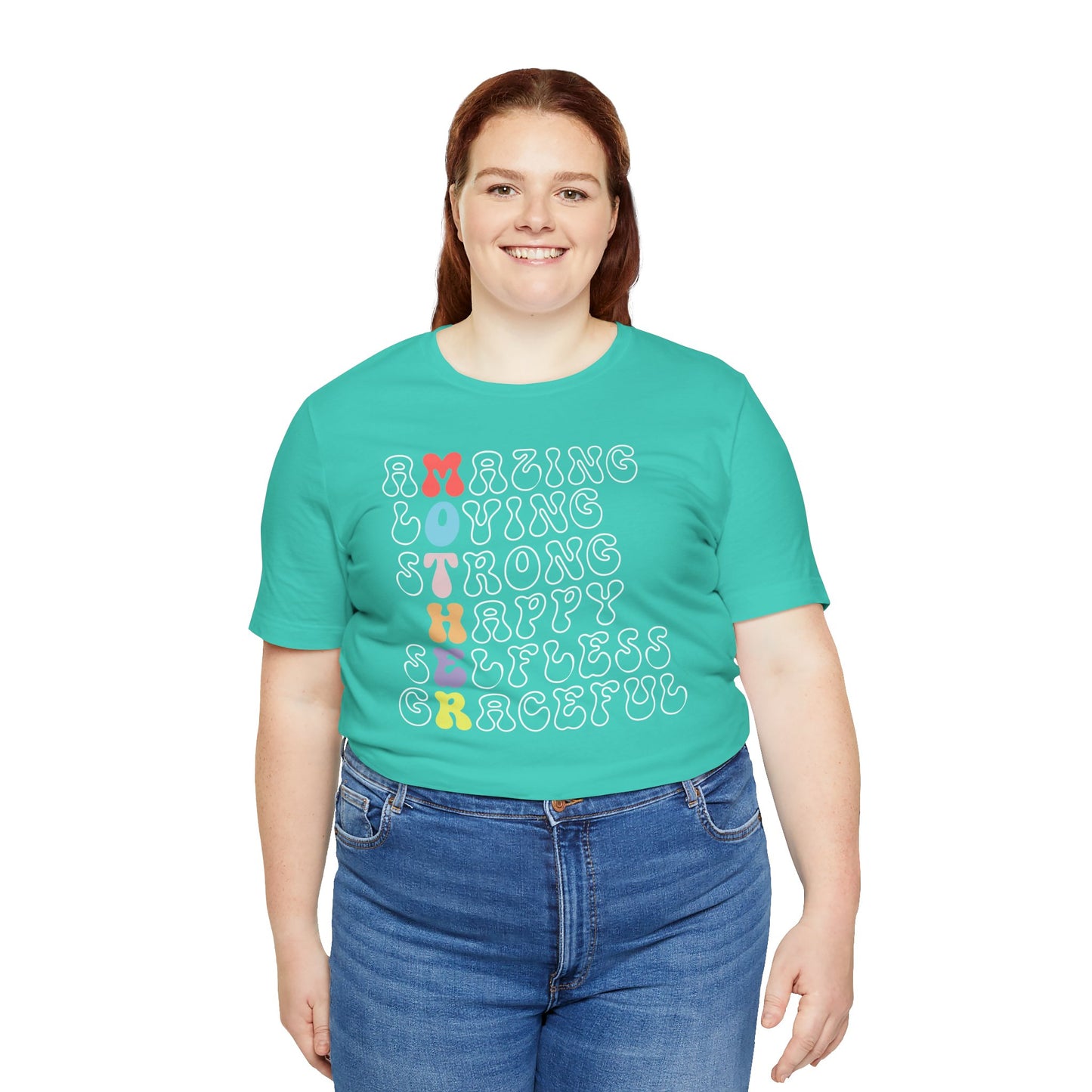 Mother's Day, Amazing Mother, XS-3XL, Unisex Jersey Short Sleeve Tee