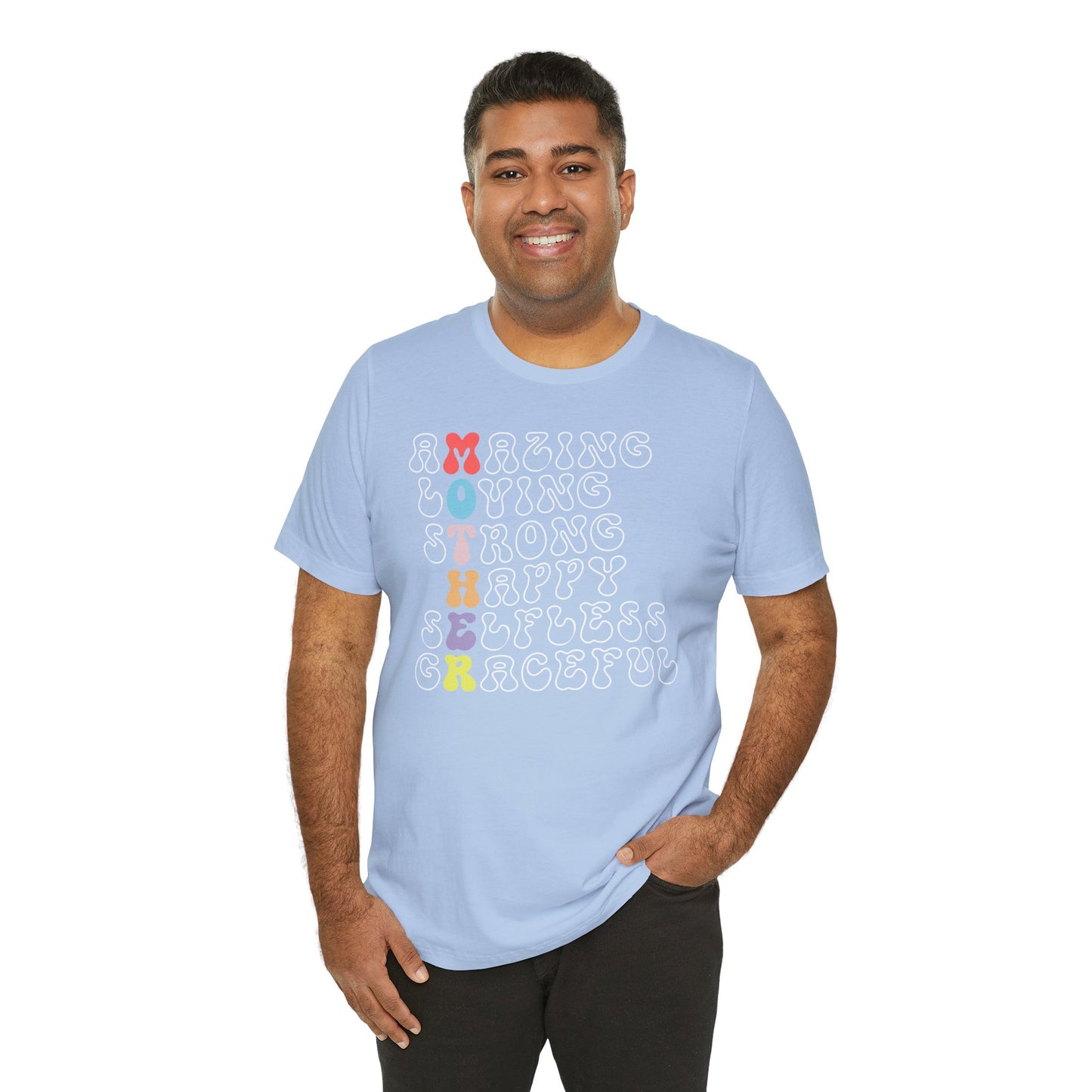 Mother's Day, Amazing Mother, XS-3XL, Unisex Jersey Short Sleeve Tee