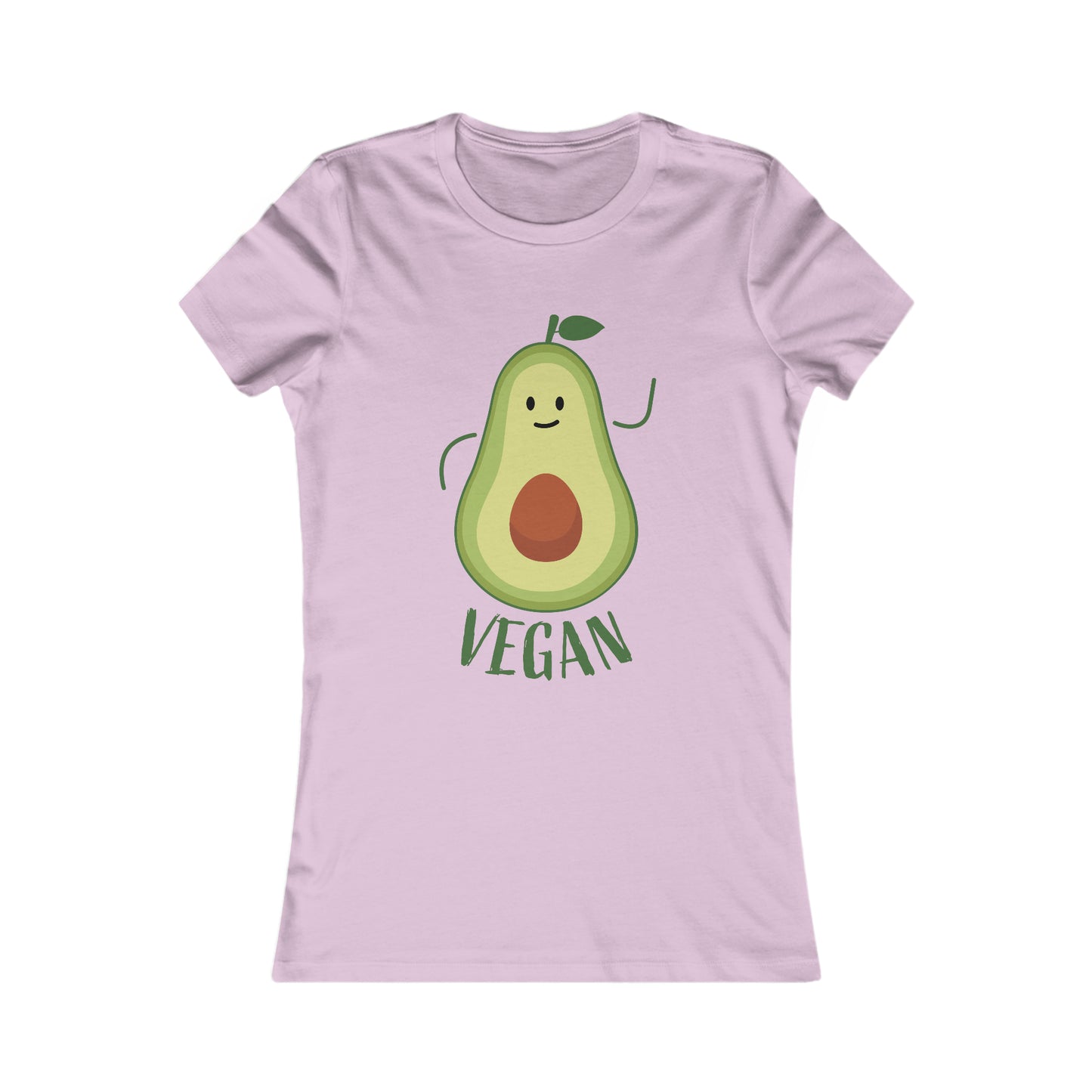 Women's Vegan Tee, S-2XL, Avocado, Plant Based