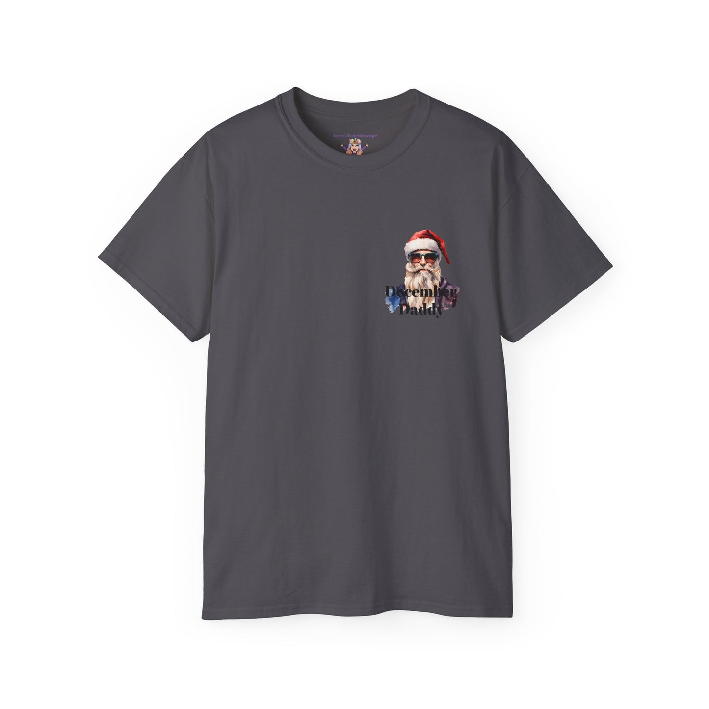 December Daddy Santa Holiday Unisex Ultra Cotton Tee