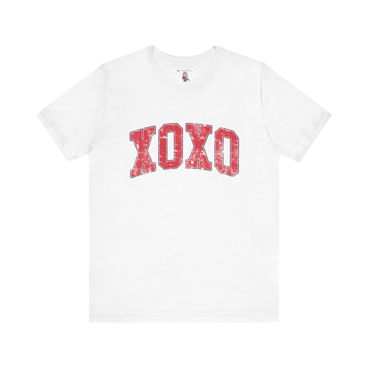 XOXO Valentines Unisex Jersey Short Sleeve Tee