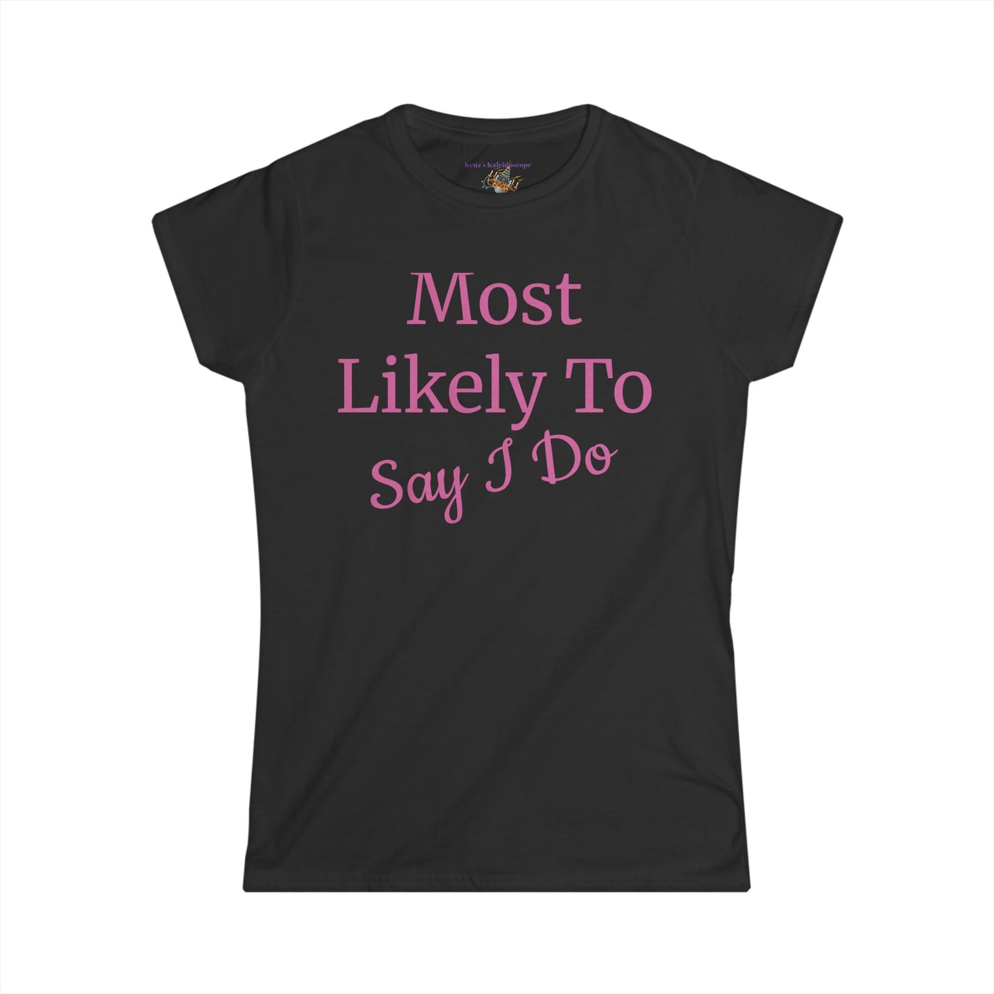 Bachelorette Party, Most Likely To, S-2XL, Women's Softstyle Tee