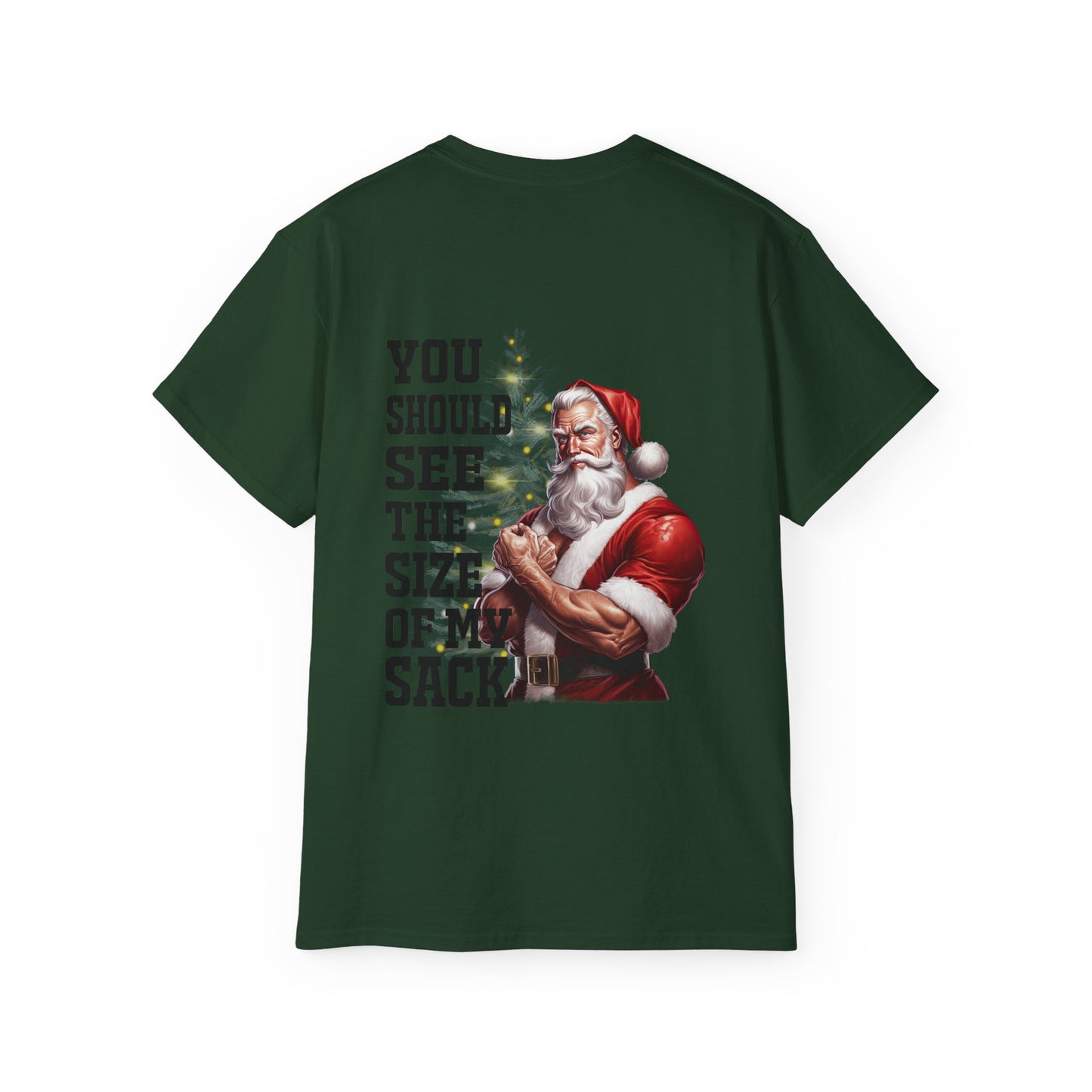 December Daddy Santa Holiday Unisex Ultra Cotton Tee