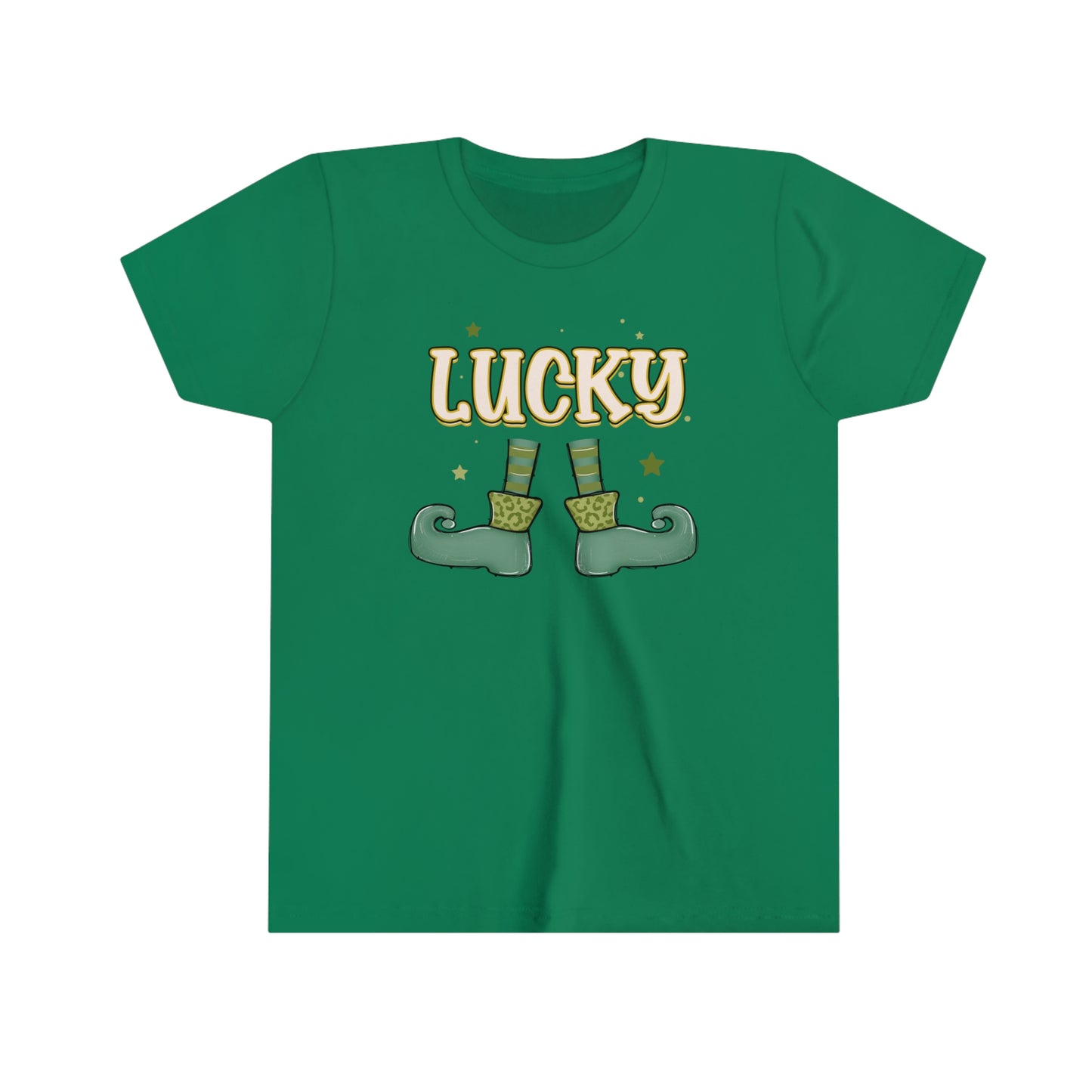 Lucky St Patricks Day Youth Short Sleeve Tee